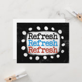 Grußkarte aktualisieren karte (Vorderseite/Rückseite Beispiel)