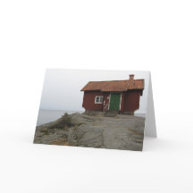 Grußkarte. Albert Engströms ateljé. (freier Raum)