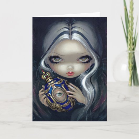 Grußkarte "Alchemischer Engel IV" Karte (Vorderseite)