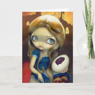 Grußkarte "Alice in Brueghel Vision" Karte