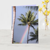 Grußkarte "Aloha aus Hawaii" Karte (Gelbe Blume)