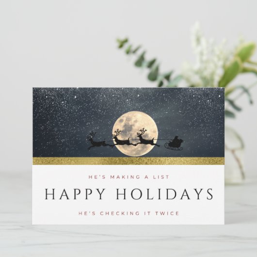 Grußkarte Ankündigung (Stehend Vorderseite)