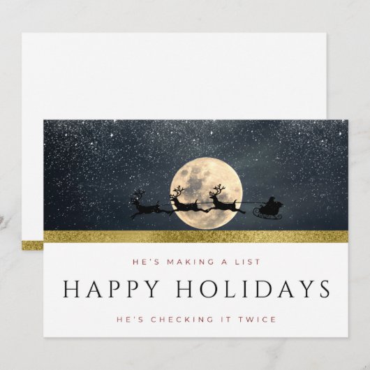 Grußkarte Ankündigung (Vorne/Hinten)