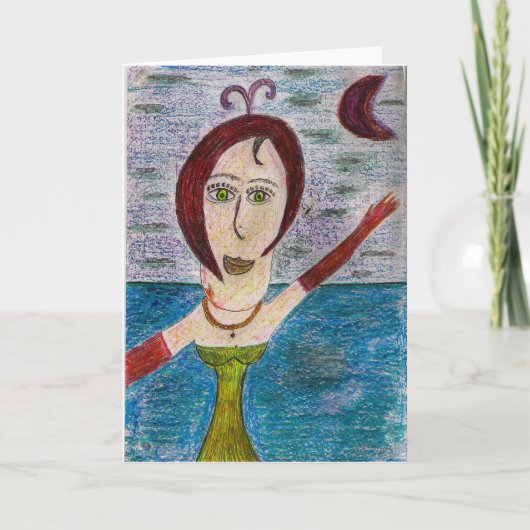 Grußkarte anzeigen (innen leer) karte (Vorderseite)