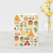 Grußkarte auf dem Haltegurt Karte (Gelbe Blume)