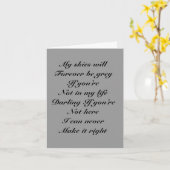 Grußkarte aufbrechen karte (Gelbe Blume)