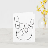 Grußkarte aus Schwermetall Karte (Gelbe Blume)