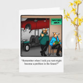 Grußkarte Auto Mechanic Spaß Karte (Gelbe Blume)