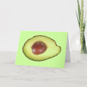 Grußkarte Avocado Karte