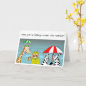 Grußkarte bald gut machen karte (Gelbe Blume)