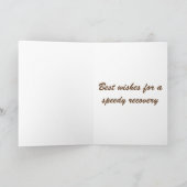 Grußkarte bald gut machen karte (Innenseite)