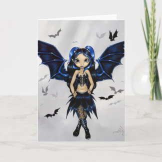 Grußkarte "Bat Wings" Karte