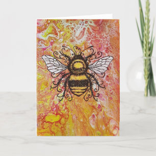Grußkarte "Bee Mine" Karte