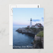 Grußkarte beibehalten postkarte (Vorne/Hinten)