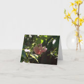 Grußkarte - Beileid Karte (Gelbe Blume)