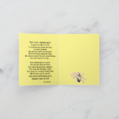 Grußkarte : Beileid Tree of Life Karte (Innenseite)