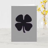 Grußkarte "Black Clover" Karte (Gelbe Blume)