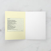Grußkarte - Brief Karte (Innenseite)
