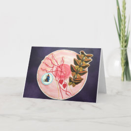 Grußkarte Butterfly Metamorphosis Karte