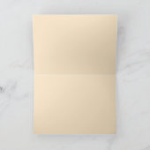 Grußkarte, Canyon sprudelt Wasser, innen leer Karte (Innenseite)