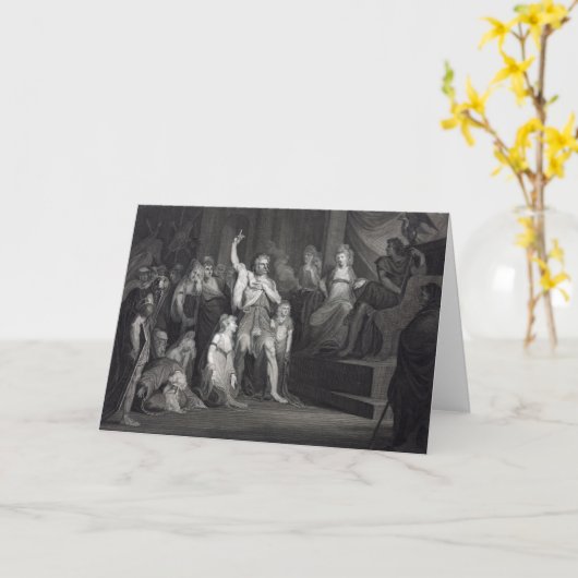 Grußkarte "Caractacus" Karte (Gelbe Blume)