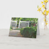 Grußkarte: Centennial Seen Park, Edina, MN, Karte (Gelbe Blume)