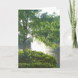 Grußkarte: Centennial Seen Park, Edina, MN Karte