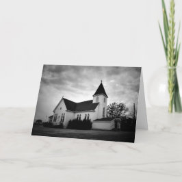 Grußkarte - Country Church Karte
