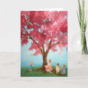 Grußkarte "Cupcake tree" Karte