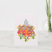 Grußkarte : Danke Karte (Vorderseite)