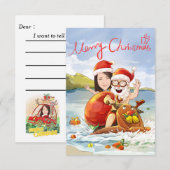 Grußkarte Dankeskarte (Vorne/Hinten)