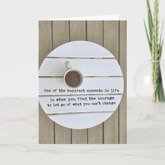 Grußkarte Dankeskarte (Vorderseite)