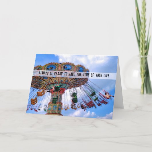 Grußkarte Dankeskarte (Vorderseite)