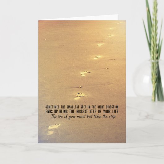 Grußkarte Dankeskarte (Vorderseite)