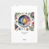 Grußkarte Dankeskarte (Rückseite)