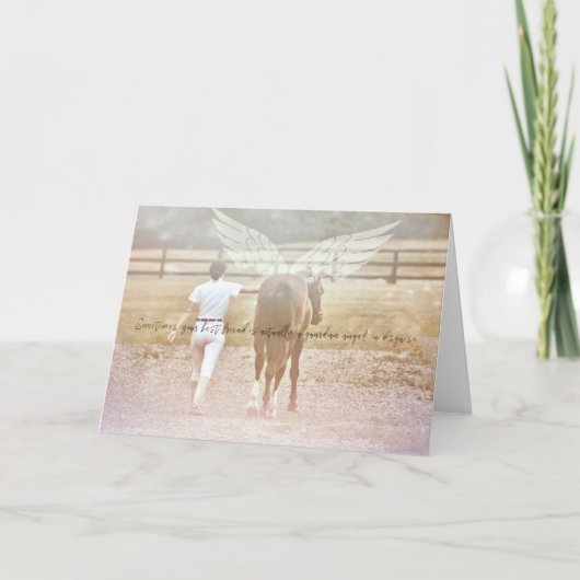 Grußkarte Dankeskarte (Vorderseite)