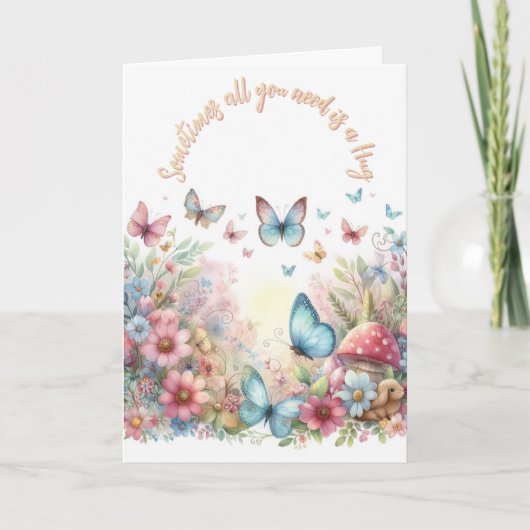 Grußkarte Dankeskarte (Vorderseite)