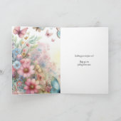 Grußkarte Dankeskarte (Innenseite)