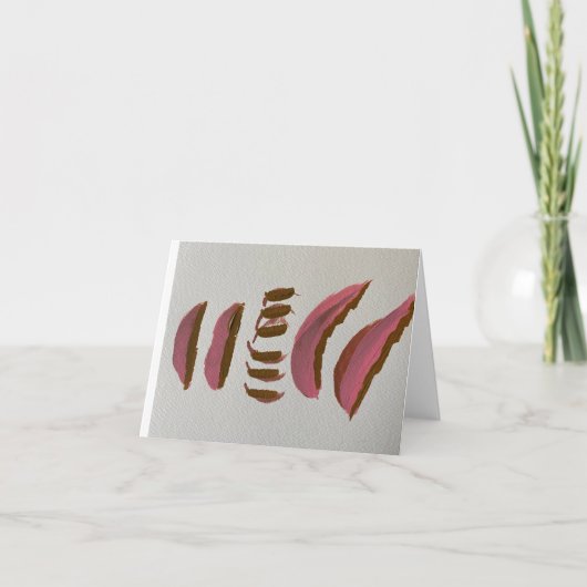 Grußkarte Dankeskarte (Vorderseite)