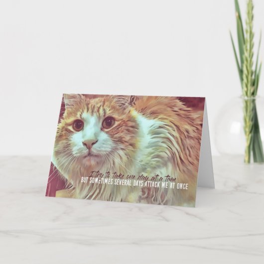 Grußkarte Dankeskarte (Vorderseite)