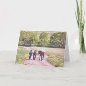 Grußkarte Dankeskarte (Vorderseite)