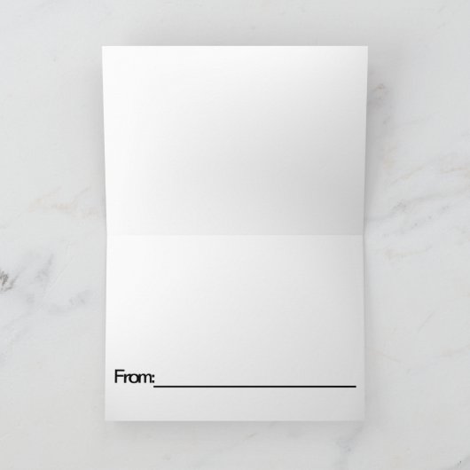 Grußkarte Dankeskarte (Innenseite)