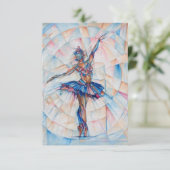 Grußkarte Dankeskarte (Stehend Vorderseite)