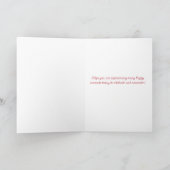 Grußkarte Dankeskarte (Innenseite)