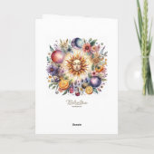 Grußkarte Dankeskarte (Rückseite)