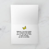 Grußkarte Dankeskarte (Innenseite)