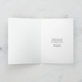 Grußkarte Dankeskarte (Innenseite)