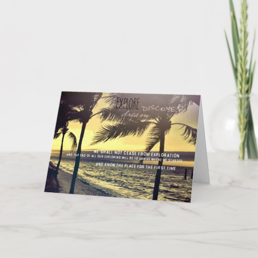 Grußkarte DAYBREAK Dankeskarte (Vorderseite)