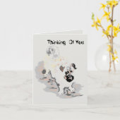 Grußkarte : Denken Sie an Sie Karte (Gelbe Blume)