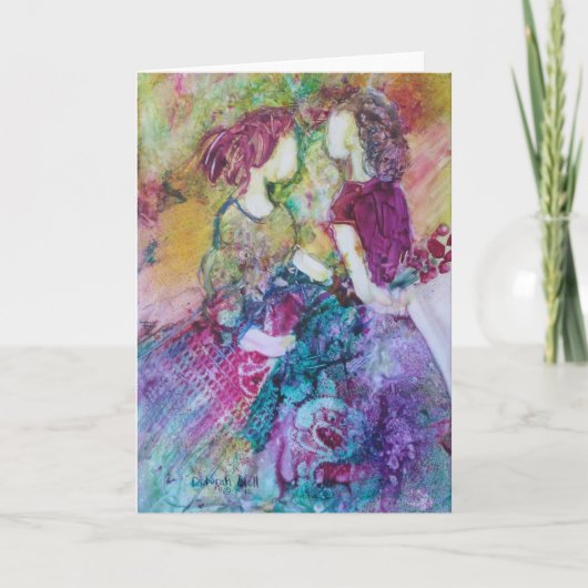 "Grußkarte der besten Freunde" Karte (Vorderseite)